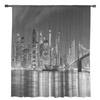 City Night Lights Sheer Curtains Living Room Window Tulle Curtains For Bedroom Kitchen Home Decoration Voile Drapes
