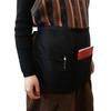 Black Half Apron Waterproof Server Apron Short Aprons Waist Apron  Men
