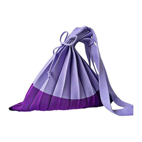 Складная сумка для покупок, многоразовая, аккордеон, продуктовая сумка-тоут, сумка через плечо с цветовыми блоками, плиссированная, для покупок продуктов, для повседневных дел