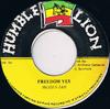 7inch Record MESSEN JAH - Freedom Yes NONE Humble Lion Jamaica Reggae, Ska & Dub Used