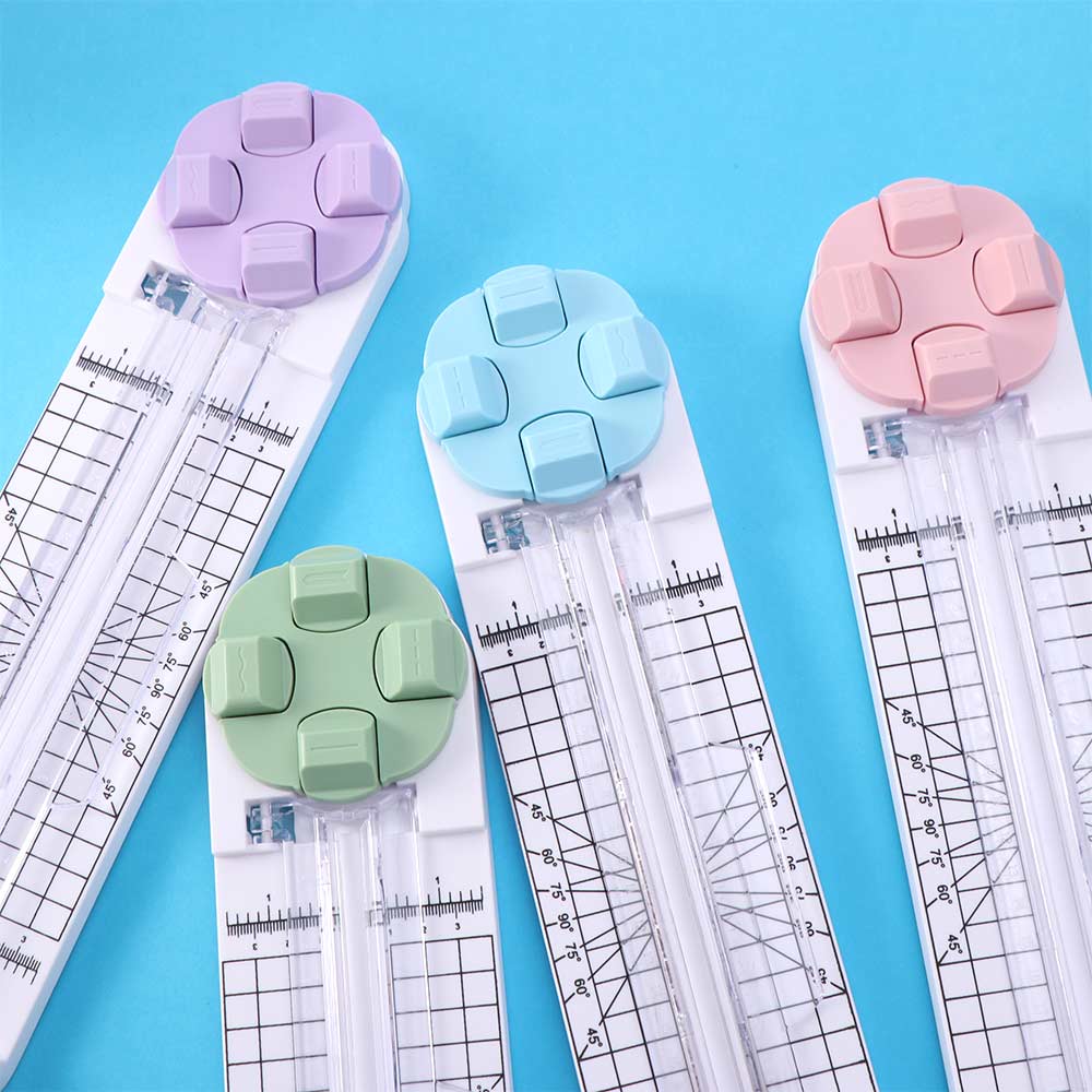 360-degree Paper Trimmer Creasing Dotted Craft Paper Cutter Scrapbooking Paper Cutter Art Tools