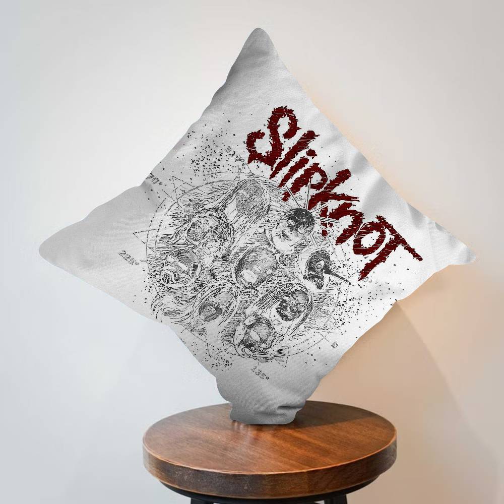 Тяжелый Металл Группа Рэп-Метал Музыка S-Slipknot Наволочка Дизайн Чехол для Подушки Декор Праздничный Декор