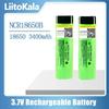 LiitoKala NCR18650B 3400 мАч 3,7 В литиевая батарея