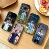Чехол для телефона C-Cristian Romero для Samsung S25, S24, S21, S22, S23, S30, Ultra, S20, Plus, Fe, Note, 10, 9, 5G Черный
