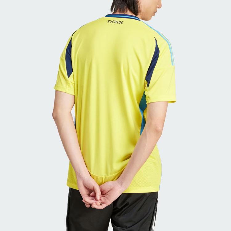 adidas Домашняя майка Sweden 24 ярко-желтая мужская уличная одежда IN1103