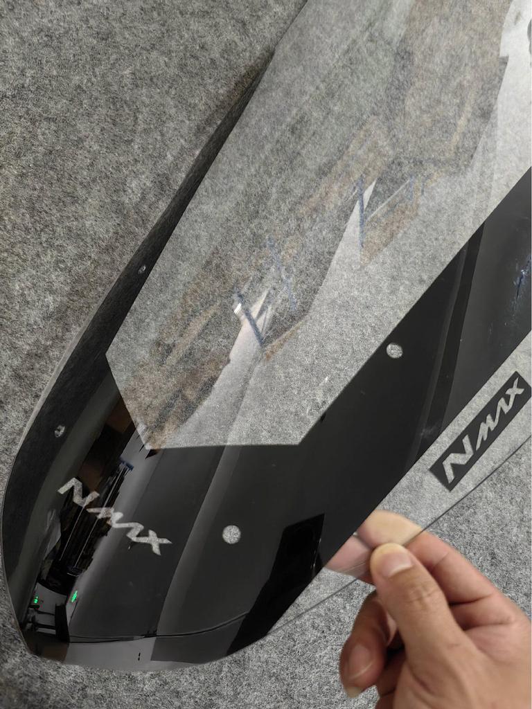 Высокое ветровое стекло для мотоциклов Tianying TS150 и Mengshi 150