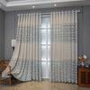 European Style Hollow Out Vintage Floral Lace Curtain, for Living Room, Bedroom Window Decoration