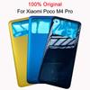 Для Xiaomi POCO M4 Pro 4G задняя крышка батарейного отсека задняя дверь корпус Mi POCO M4Pro крышка запасные части для ремонта