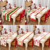 Christmas Table Runner Merry Christmas Decorations for Home 2024 Table Cloth Xmas Ornament Navidad Natal New Year Gifts 2025