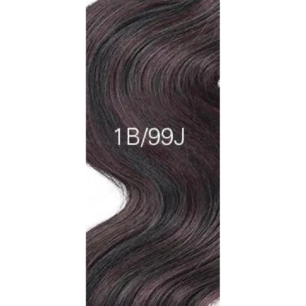 Lydia Body Wave Hair Extension Yaki Body 16"-26" Weft Hair Ombre Color 1 Bundle Synthetic Hair Weave For Women Hair Bundles