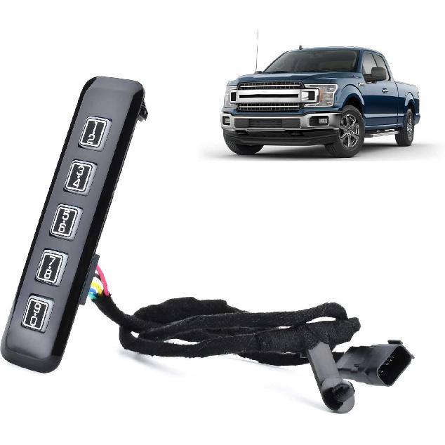 Keyless Entry Keypad Driver Side Left Compatible With F150 2015- F250 Super Duty F350 Super Duty 2017- Replace OE# 601-046 FL3Z-14A626-AD