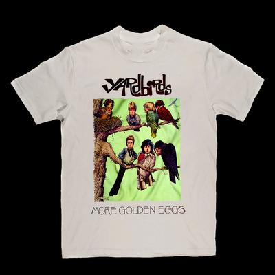 The Yardbirds Больше Золотых Яиц Белый Все Размеры Унисекс Футболка Унисекс Футболка