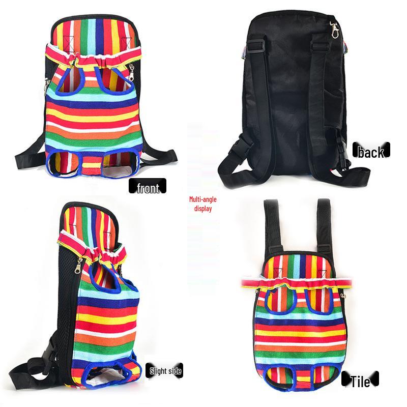 Рюкзак для домашних животных: Дышащая сетчатая дорожная сумка для кошек и собак