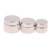 Косметическая баночка 5-50 г для крема для лица, стеклянная бутылочка, серебряная баночка для крема, косметический контейнер, пустая баночка для клея для ногтей, дорожный контейнер для макияжа