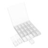 Detachable Dividers Nail Decoration Organize Box  Desktop small parts organizing