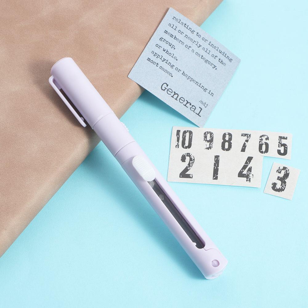 Mini for Paper Work Portable Size Sticker Cutter Pen Cutter Folding Scissor Precision Art Cutter