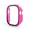 Glass+case For Apple Watch Ultra 49mm Strap Smartwatch PC Bumper+Screen Protector Tempered Cover Iwatch Series Band Accessories