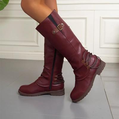 Обувь для женщин, распродажа, женские сапоги до колена, модные узкие современные сапоги, женские новые туфли на высоком каблуке с круглым носком, Zapatos