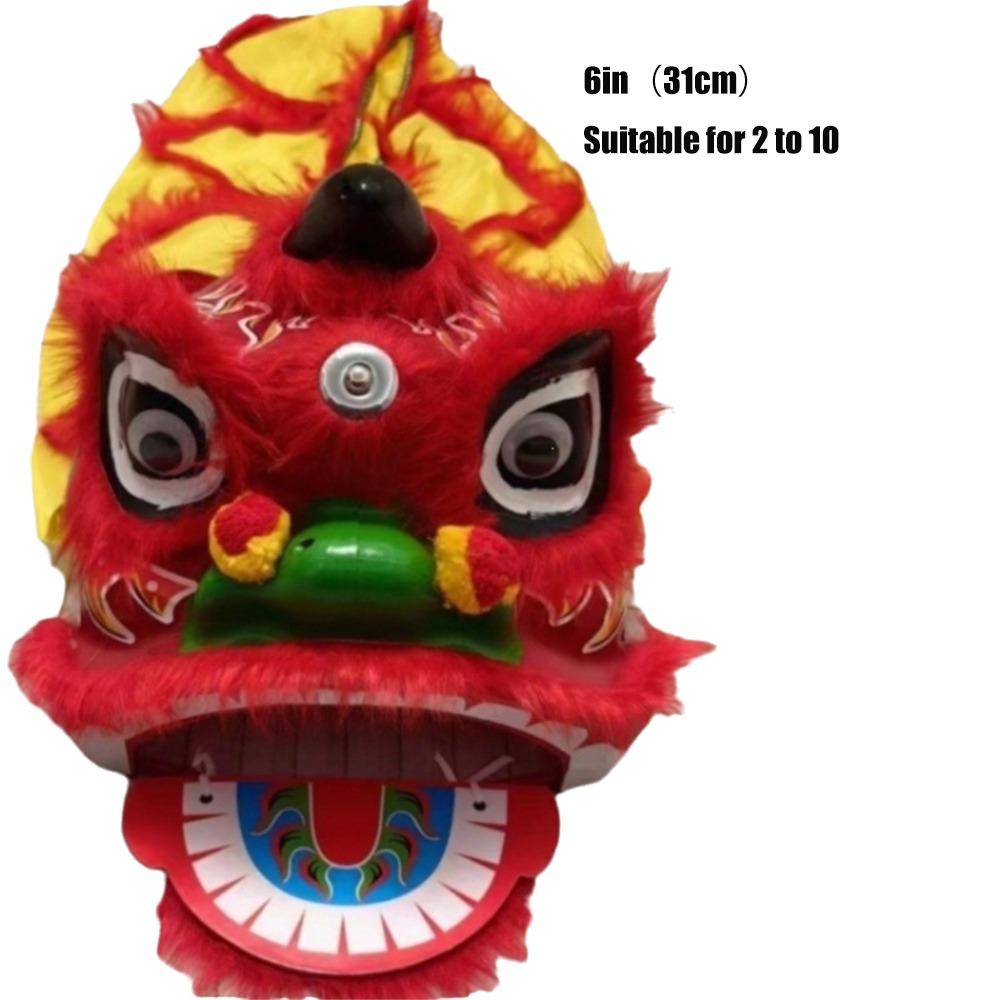 Handmade Lion Dance Costume Artificial Fur Children's Lion Dance Lion Dance Pants Spring Festival