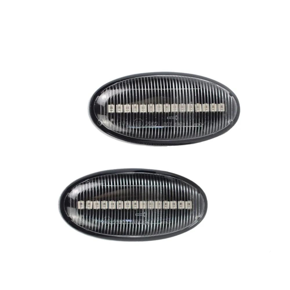 2шт динамический боковой габаритный фонарь указатель поворота для Mazda 3 (BK) 2003-2009 гг.