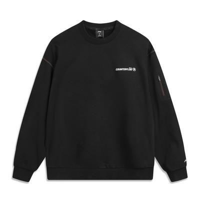 Свитшот унисекс Li Ning Outdoor Series свободного кроя с круглым вырезом AWDW439-1