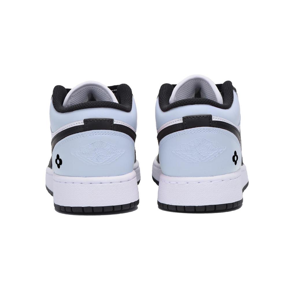 Jordan Air Jordan 1 Low Винтажные Баскетбольные Кроссовки Мужские Бело-Синие 553558-131(Команда85-)