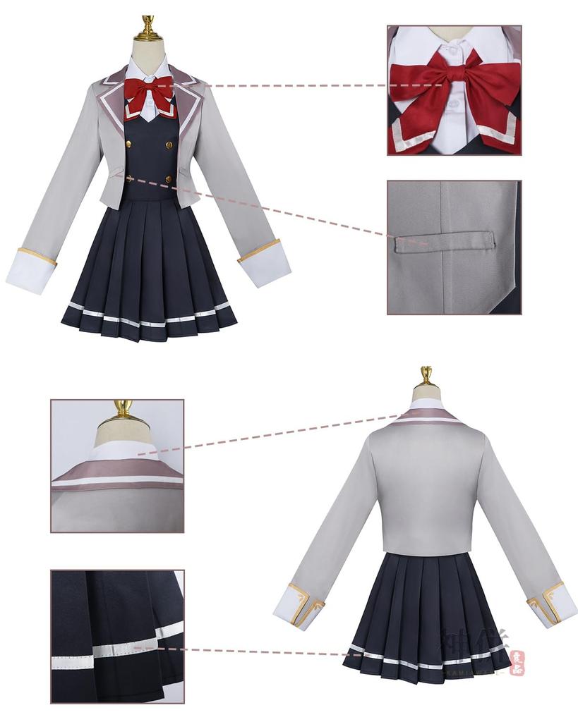 Косплей-парик Алисы Михайловны Кудзё Одинокая Арья по соседству, которая иногда пробирается в школу и на сцену во взрослом костюме, размер [Отличный]