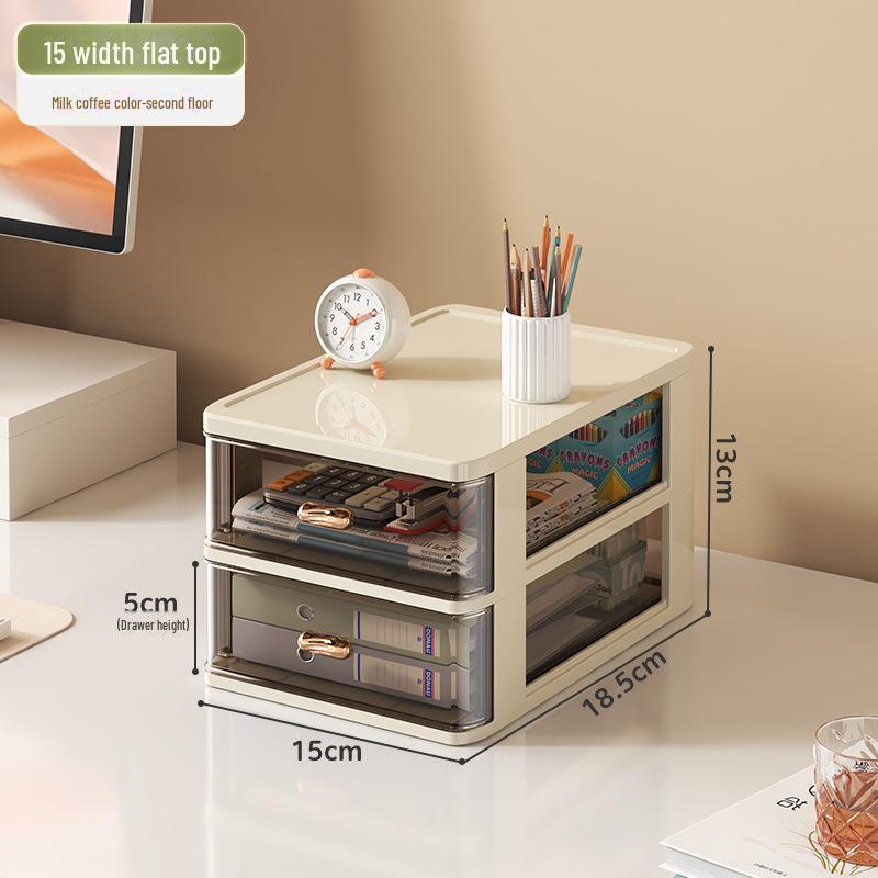 Пластиковый настольный органайзер для канцелярских принадлежностей и косметики