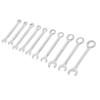 Набор из 10 шт. трещоточных ключей с 72 зубцами, открытых на 15 градусов, комбинированных рожковых ключей с двойной головкой 4?11мм