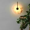 Скандинавские настенные светильники Светильник Светодиодный Мраморная Луна Прикроватная лампа Интерьер Внутреннее освещение Домашний Декор спальни Современный Отель Простой