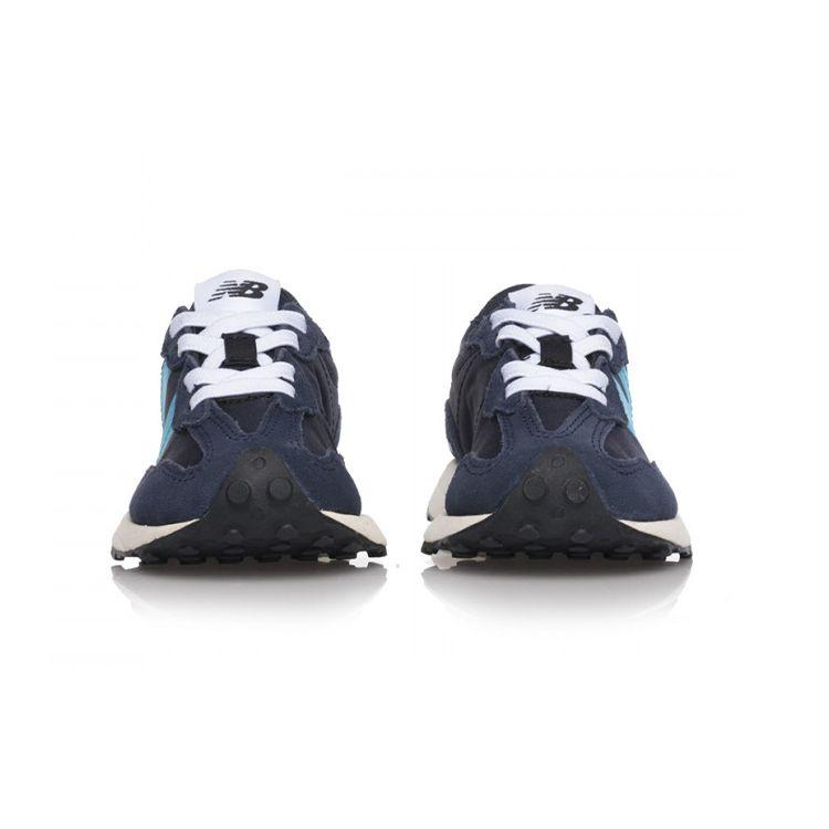 New Balance Nb 327 Кроссовки детские с круглым носком, на шнуровке, с низким верхом, для бега, синие PH327FD
