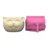 Delicate Cat Silicone Mould for Planters Novelty Flower Silicone Mold Perfect for DIY Projects and Table Decoration