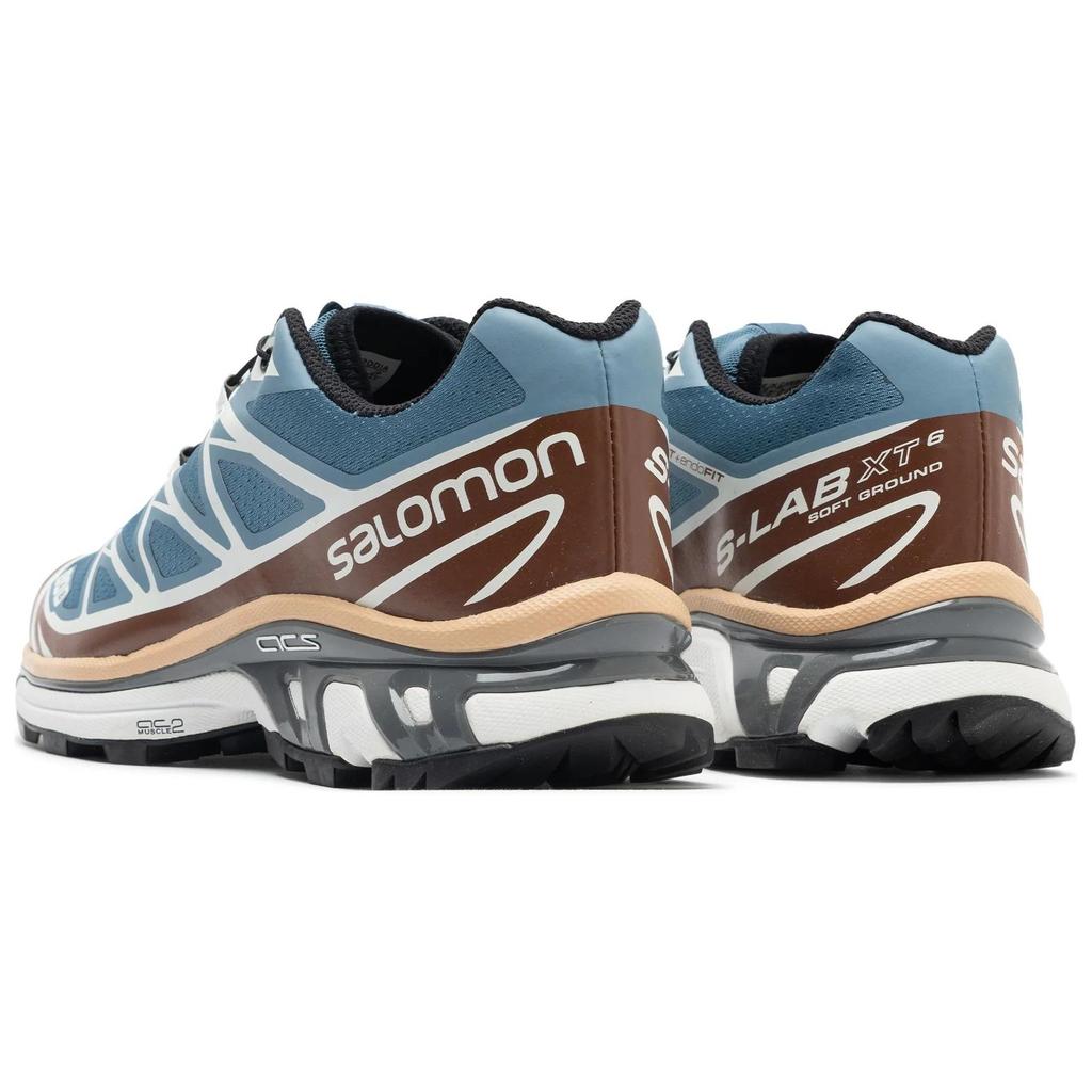SALOMON Xt-6 шнурованные нескользящие прочные низкие функциональные туфли для улицы унисекс обувь цвета морской волны 472931