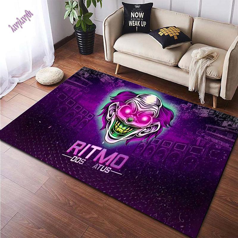 Gamepad Carpet Street Art Color Game Pattern Area Carpet Children Crawling Carpet Living Room Family Game Decorative Carpet Pad