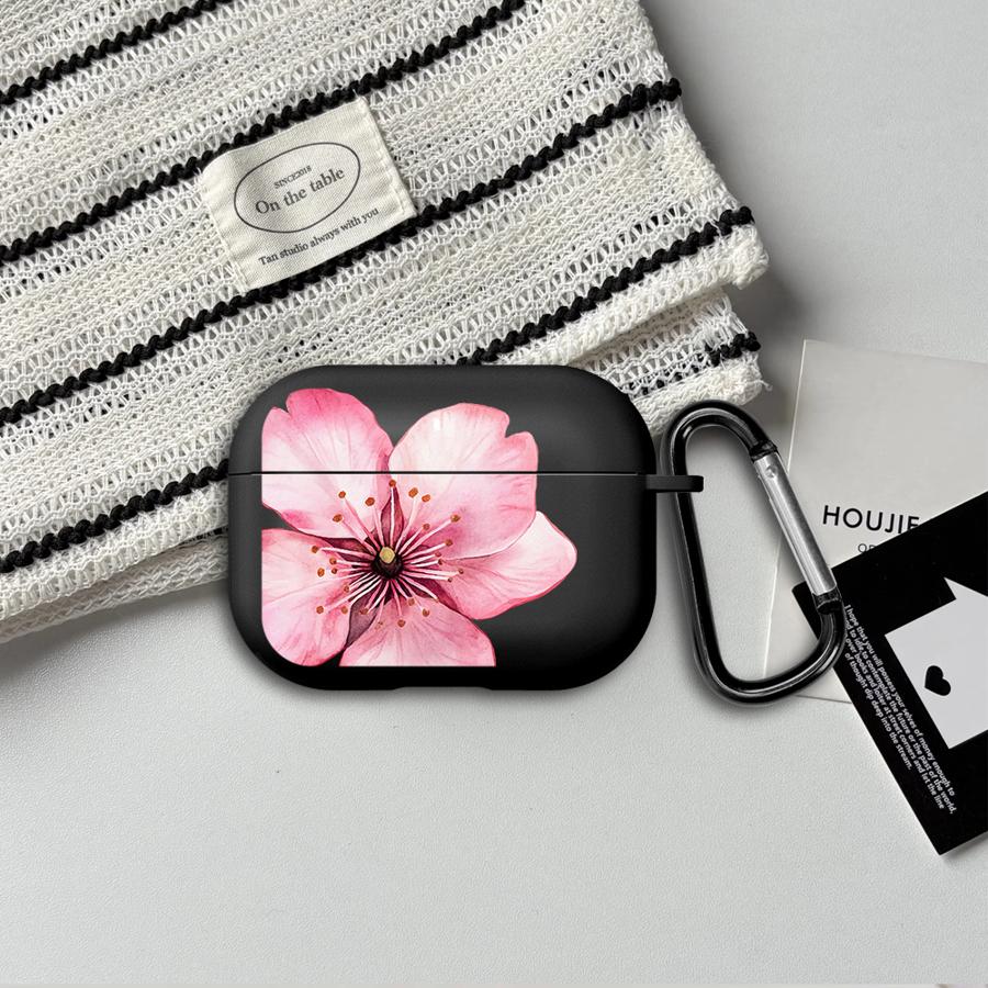 Чехол для наушников Cover Case Для Airpods 3 4 Pro2 Pro 1 Pro3 2 Розовый Цветок