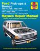 Книга Ford Pick-ups F-100-F-350 & Bronco (1980-1996) & F-250HD & F-350 (1997) Haynes Repair Manual (USA)