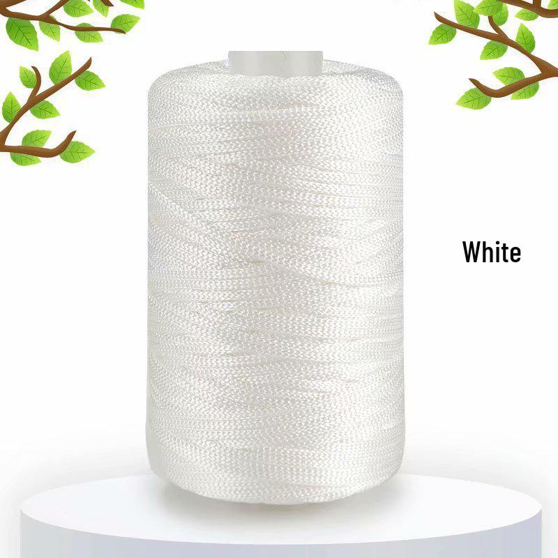 125 г Легкая Ледяная Шелковая Льняная Пряжа для Летних Шляп, Средней Тонкости Вязания, Сумок DIY, Подушек и Блестящая Полая Пряжа