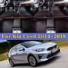 Автомобильные подушечки для ног для Kia Ceed 2014-2018, аксессуары для салона автомобиля, защитная накладка на заказ, автомобильные коврики, автомобильный ковер