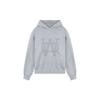 WE11DONE Свитшот с графическим принтом на длинный рукав FW22 Унисекс-свитшот Серый WD-TH3-22-801-U-MG