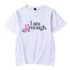 Футболка I Am Kenough Merch, модная футболка с круглым вырезом и короткими рукавами, женская футболка унисекс, новинка 2023 года, забавная одежда унисекс из фильма