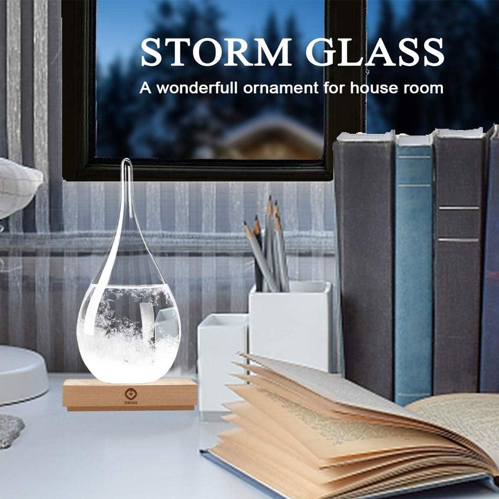 Luxury Home Decor Storms Glass Weather Predictor Elegant Decoration Storms Cloud Weather Predictor
