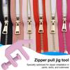 Инструмент-джиг для пуллера молнии Удобный ручной крепеж Швейный инструмент для установки молнии Для рукоделия Ремонт Брюки Платье Одежда