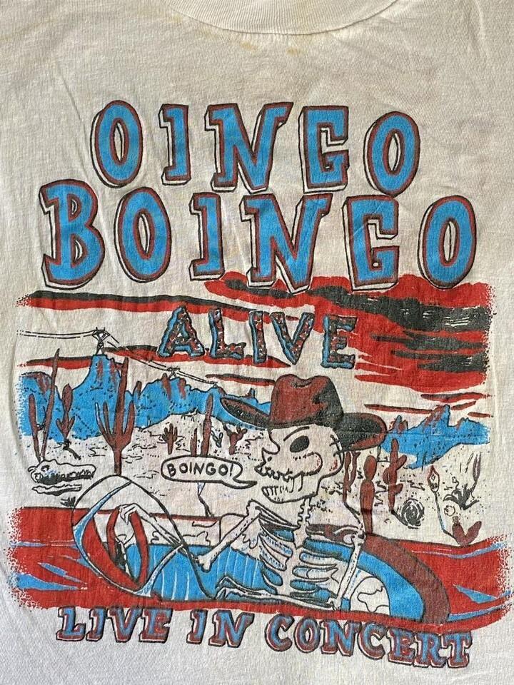 Oingo Boingo Live in Concert 80's T-Shirt Unisex Cotton Tee For Men S-5XL ZL079