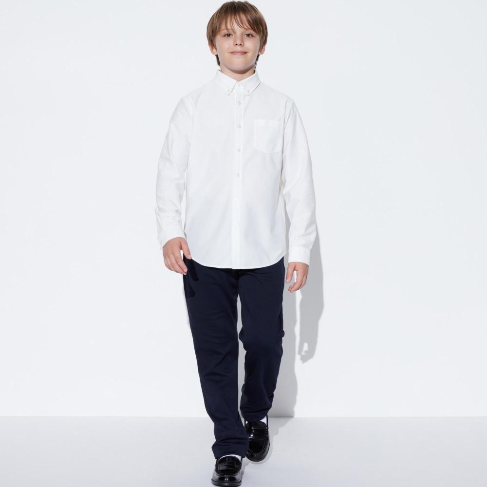 Uniqlo Japan Fine Cloth Comfort Shirt  Long Sleeve Formal 