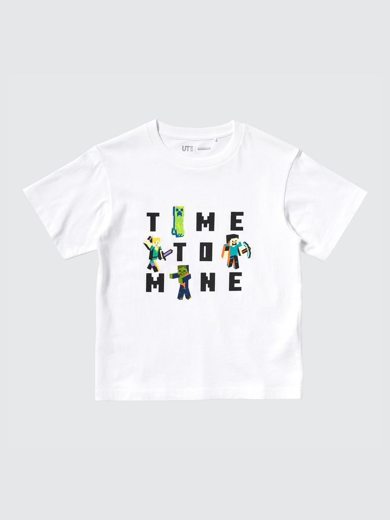 Uniqlo Япония Minecraft Ut