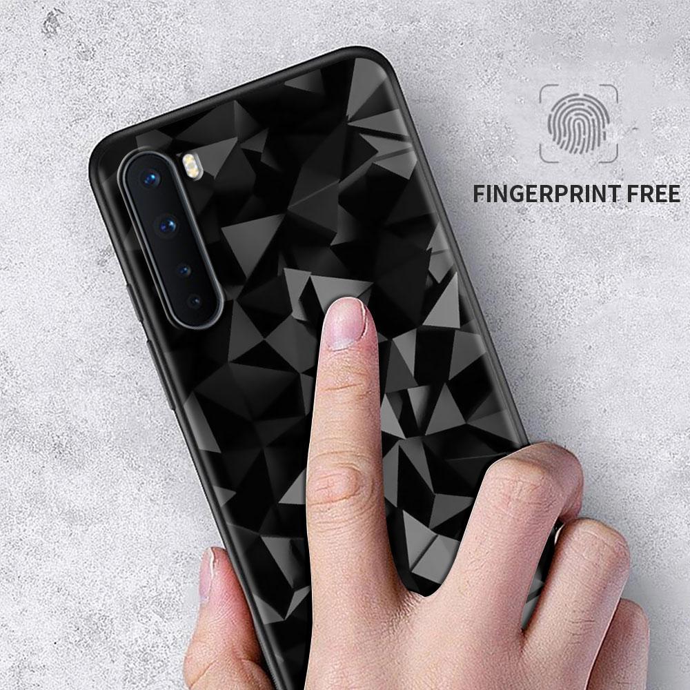 Капа с мраморной геометрической фигурой для OnePlus 8T 8 Nord N10 5G 7 9 7T 9R чехол для телефона 1 + Nord 2 N100 N200 Z черный чехол из ТПУ Cas