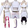 Rumi Zoey Mira Cosplay Costume Wig Kpop Idol Demon Hunters White Suits Stage Performace Role Play Women Halloween Outfits