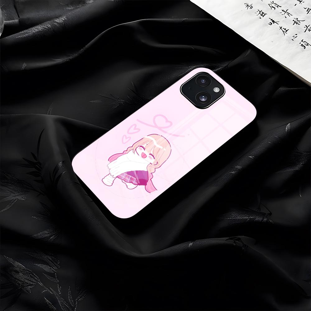 Чехол для телефона Kitagawa Marin Для IPhone 17 Pro Max 16 15 14 Pro Max 13 11 Plus Стеклянная крышка