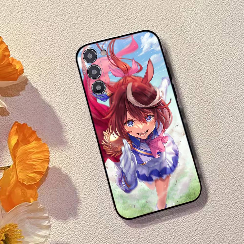 Чехол для телефона Аниме U-Umamusume Tokai Teio для Samsung Galaxy A73, A72, A71, A70, A53, A52, A51, Мягкий силиконовый черный чехол