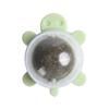 Rotatable Cat Mint Licking Ball Wall‑mounted Catnip Sphere Teeth Cleaning For Kitten Boost Appetite Hairball Elimination